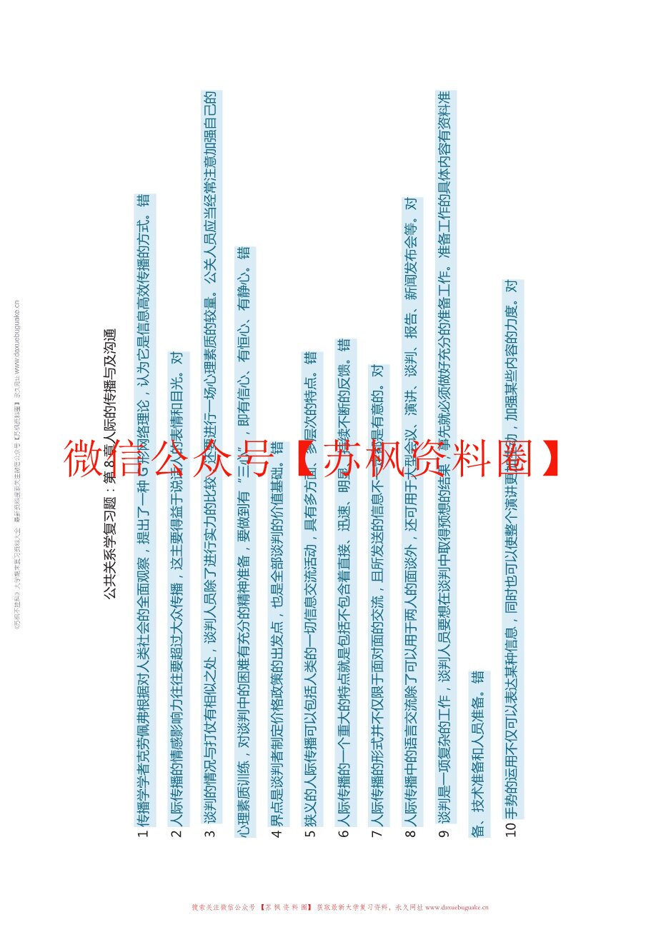 人际传播与沟通